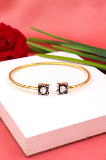 Polki Diamond Sovereign Openable Bracelet