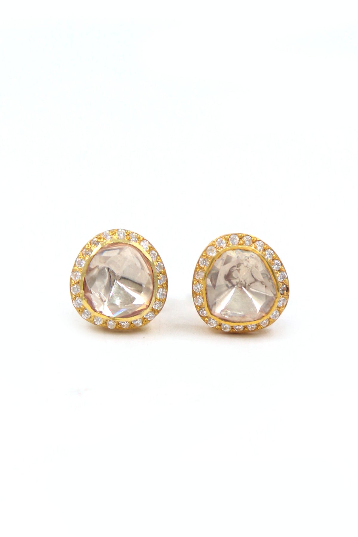 Moissanite & CZ Noble Earring