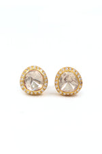 Moissanite & CZ Noble Earring