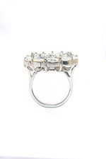 Designer Flower Shape Green Onyx Gemstone Jewelry VJewels