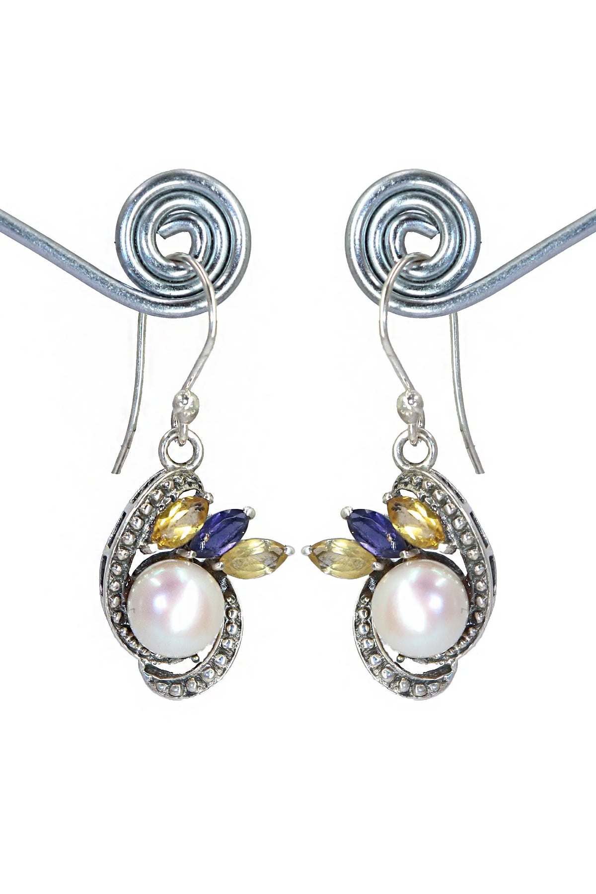 silver earring