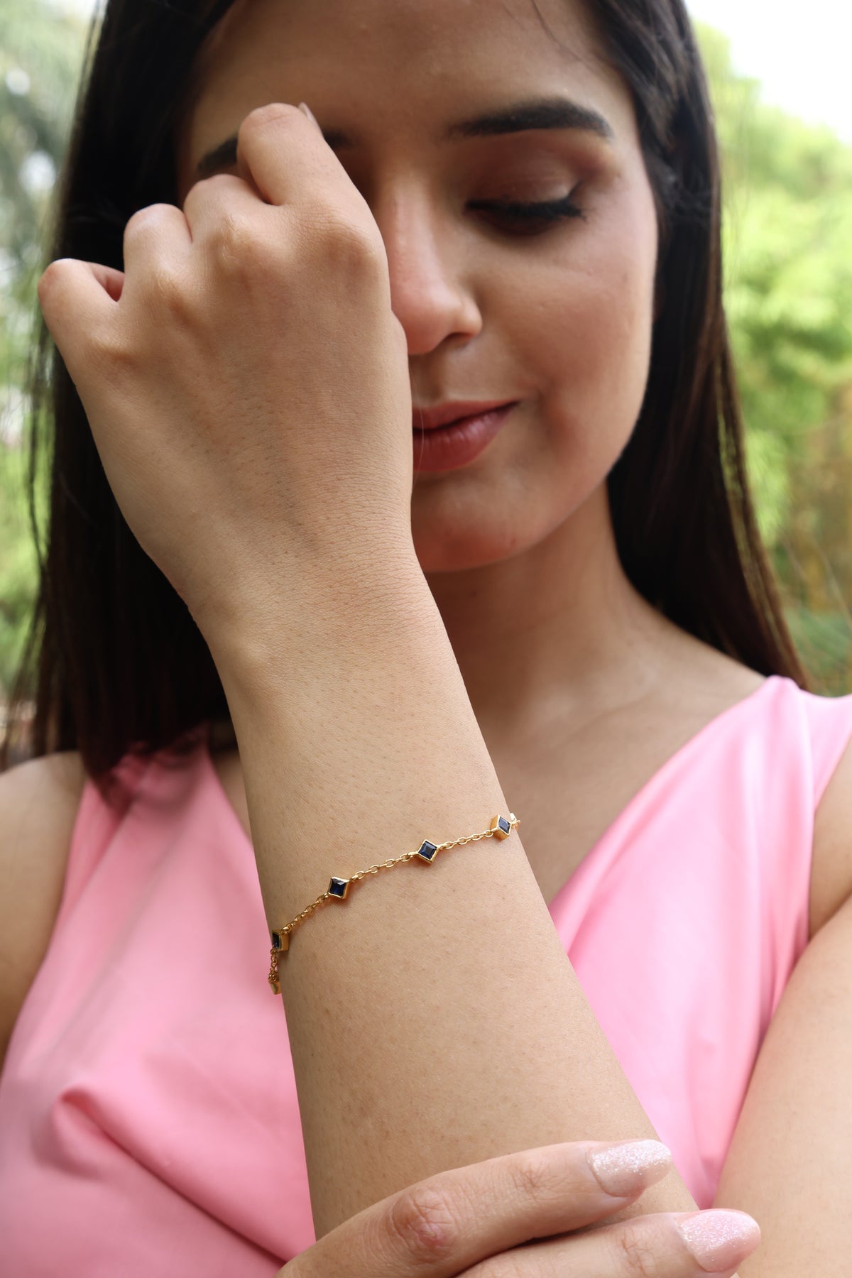 Blue Onyx Royal Heritage Bracelet