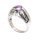 Amethyst Heritage Ring