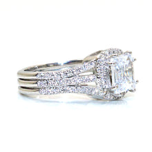 CZ , zircon silver Ring
