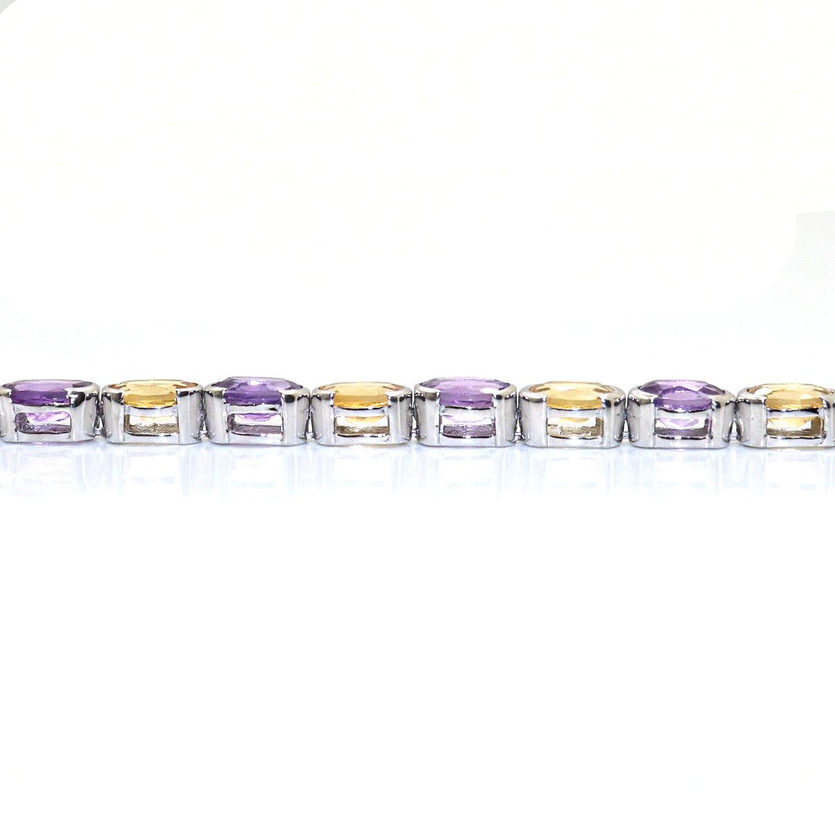 Amethyst & Citrine Avant Bracelet