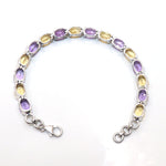 Amethyst & Citrine Avant Bracelet