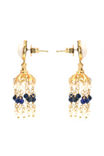 Golden Pearl Dazzle Earring