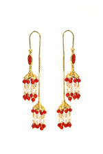 Golden Pearl Imperial Earring