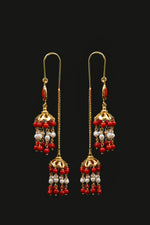 Golden Pearl Imperial Earring