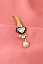 Golden Moissanite Aurora Brooch