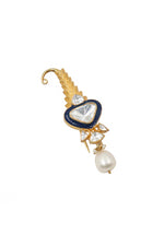 Golden Moissanite Aurora Brooch
