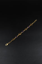 Amethyst Citrine Regal Bracelet I
