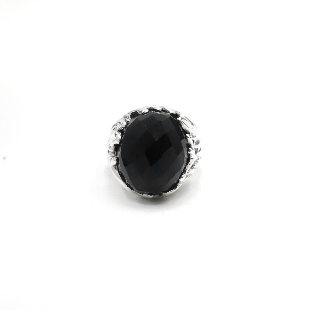 Bold Onyx Statement Ring