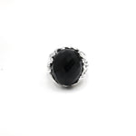 Bold Onyx Statement Ring