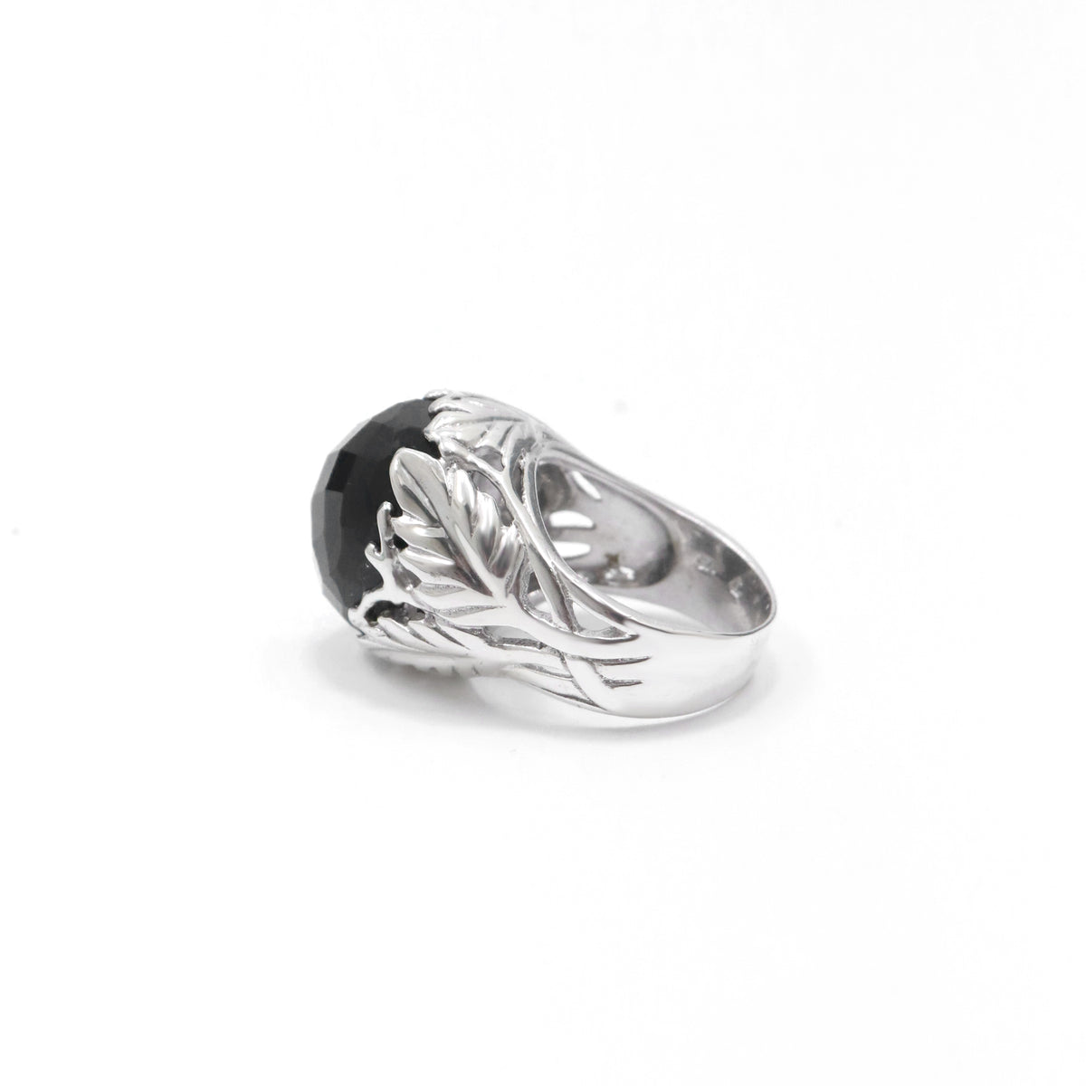 Bold Onyx Statement Ring