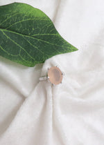 Artisan Aqua Chalcedony Ring