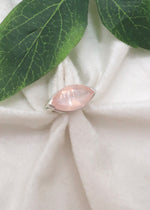 Rose Quartz Statement Ring