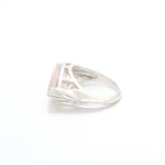 Rose Quartz Statement Ring