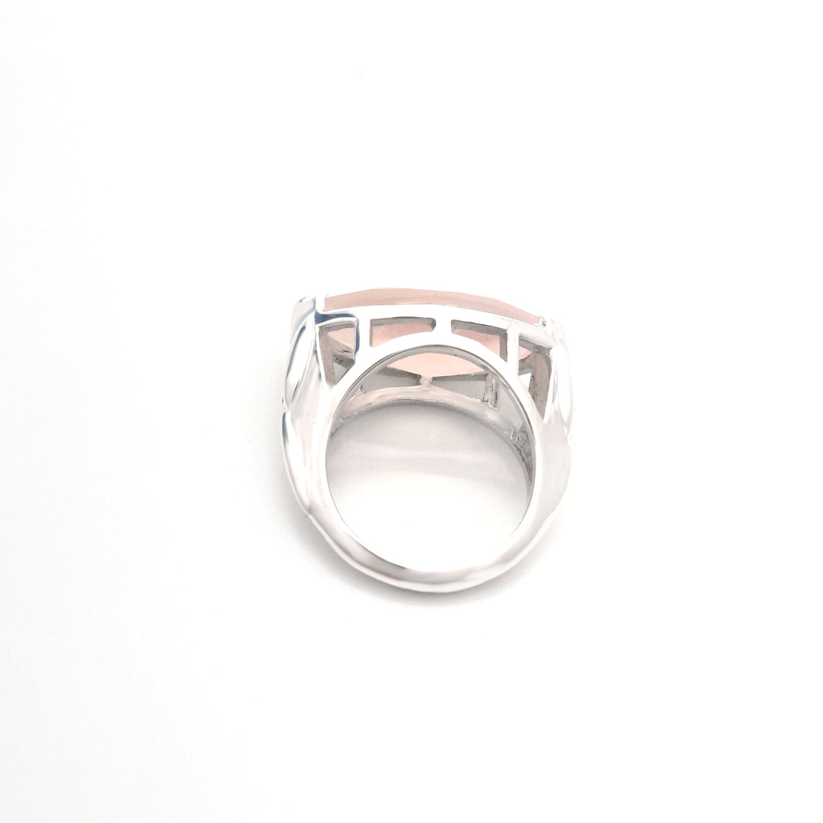 Rose Quartz Statement Ring