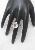 Classic Rose Quartz Ring