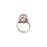 Blush Pink Rose Quartz Ring