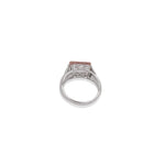 Dainty Rose Quartz Ring