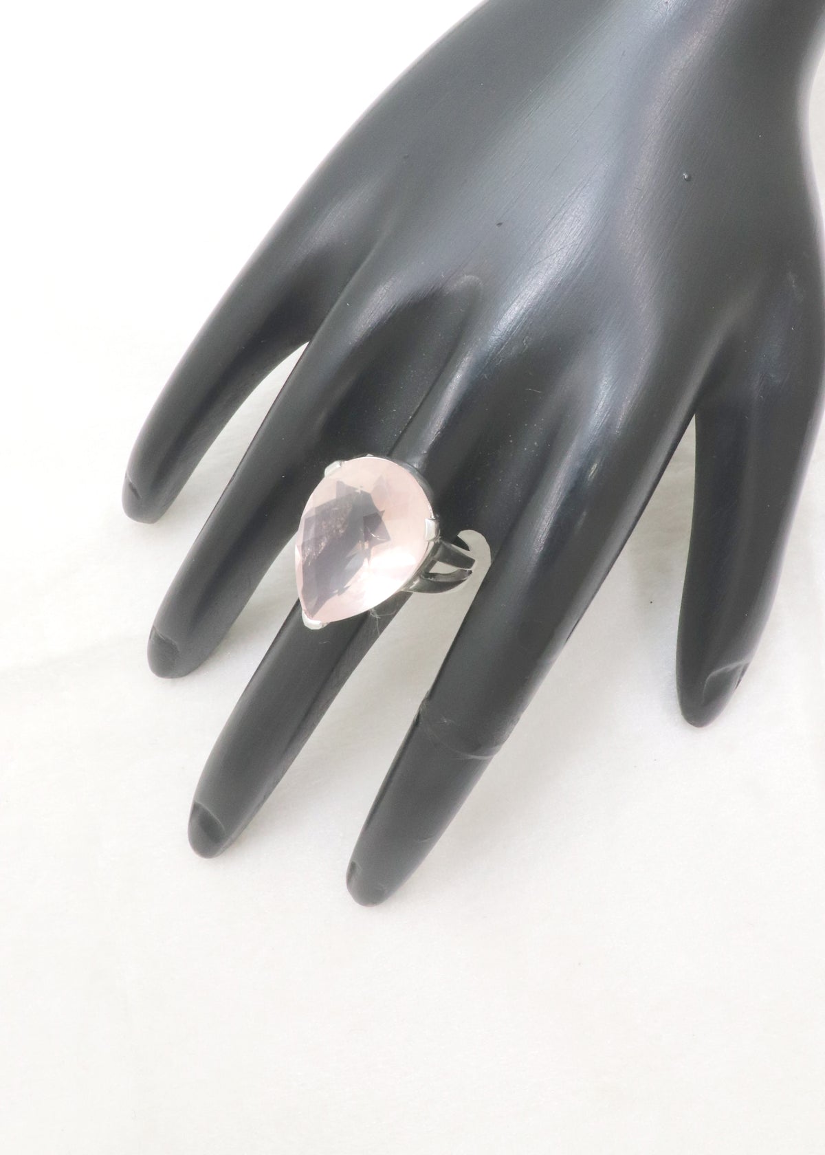 Bold Rose Quartz Cocktail Ring