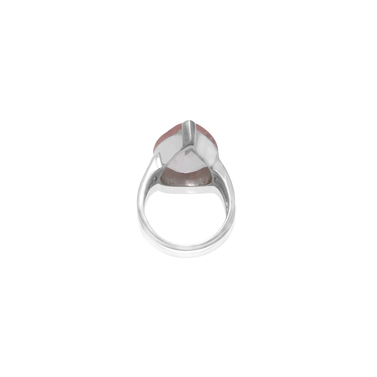 Bold Rose Quartz Cocktail Ring