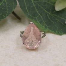 Bold Rose Quartz Cocktail Ring