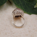 Grand Rose Quartz Ring