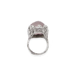 Grand Rose Quartz Ring
