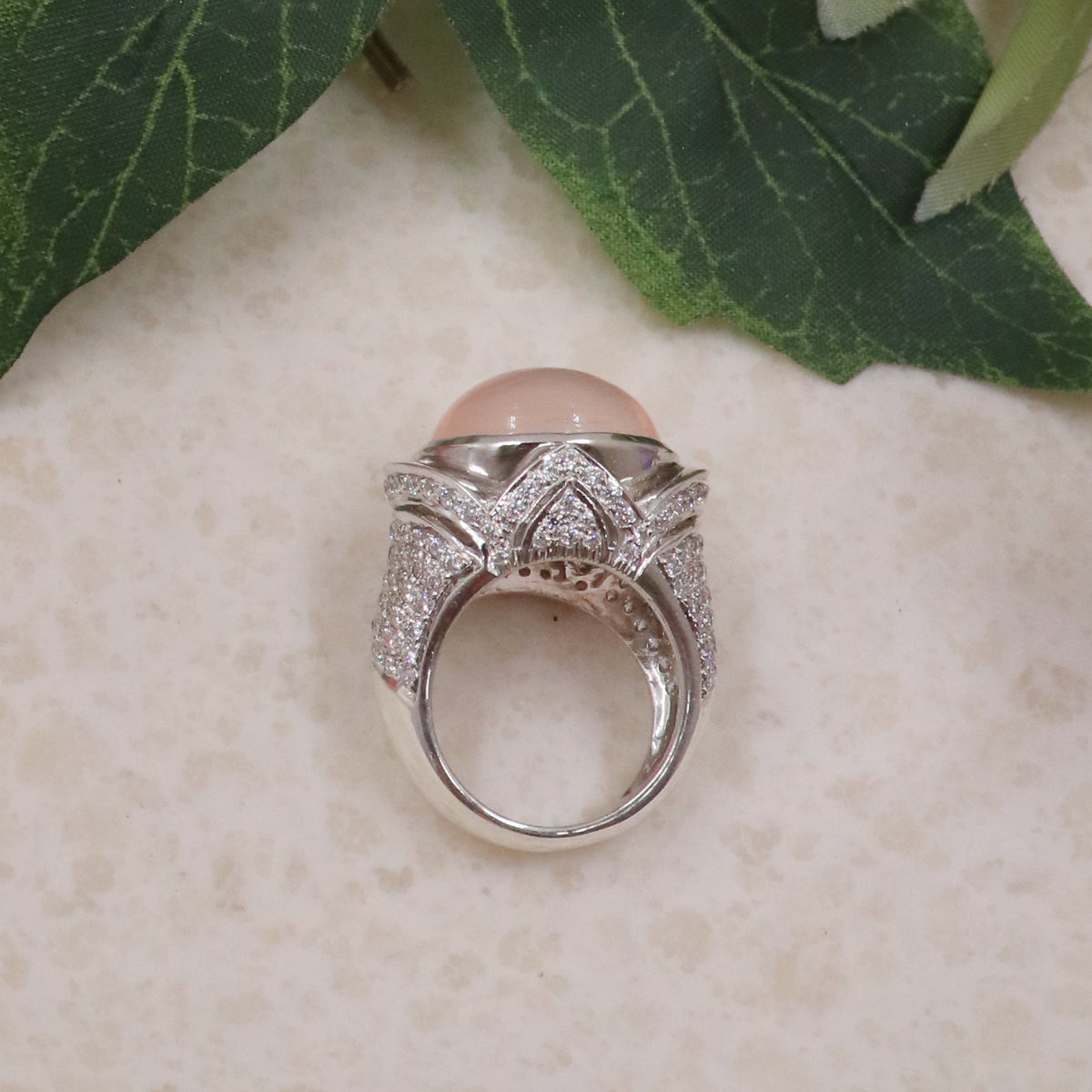 Majestic Rose Quartz Ring