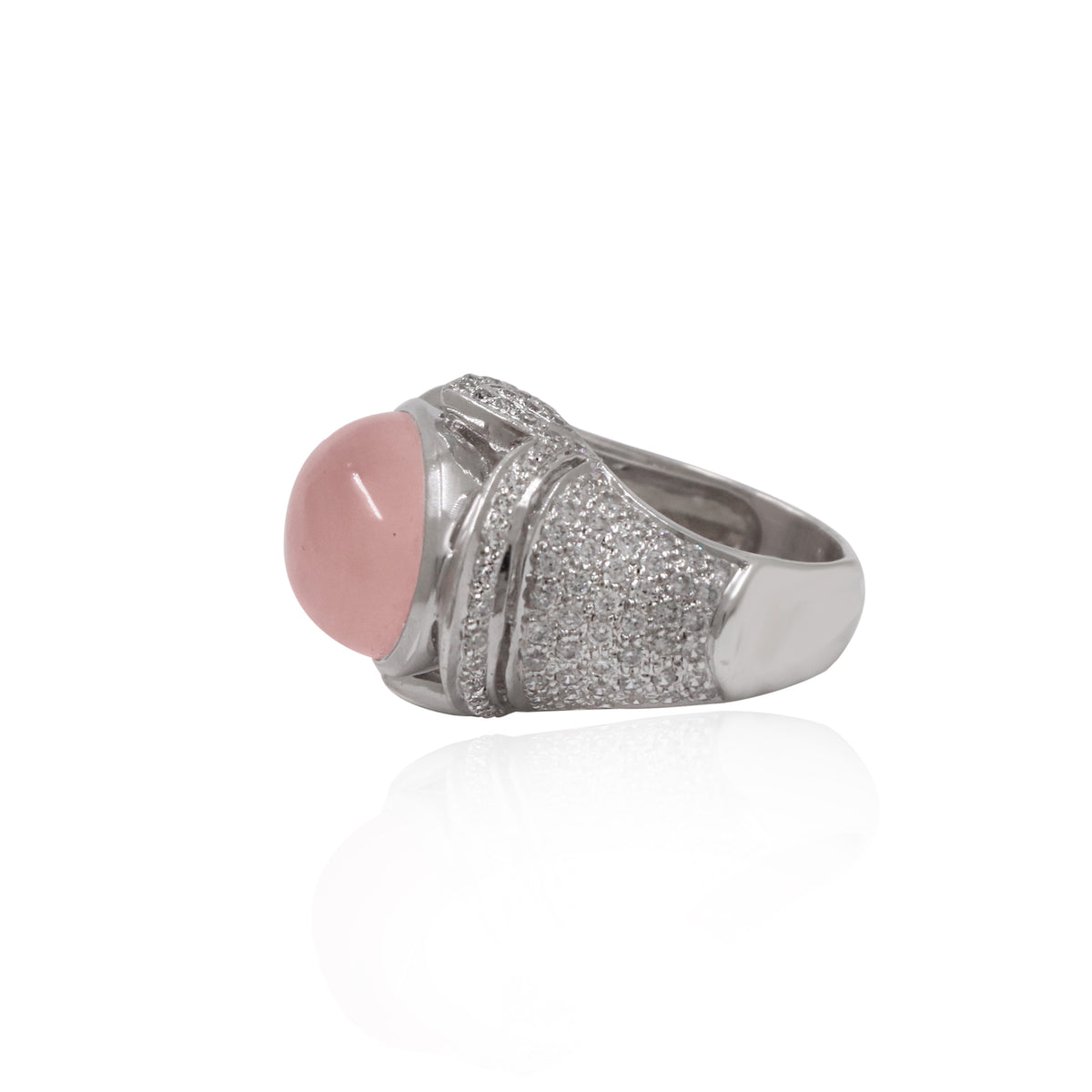 Majestic Rose Quartz Ring