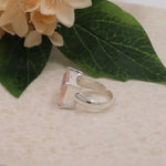 Elegant Rose Quartz Ring