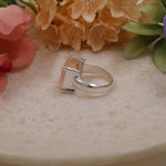 Elegant Rose Quartz Ring