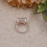 Elegant Rose Quartz Ring