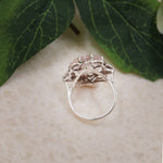 Polished Rose Quartz Ring