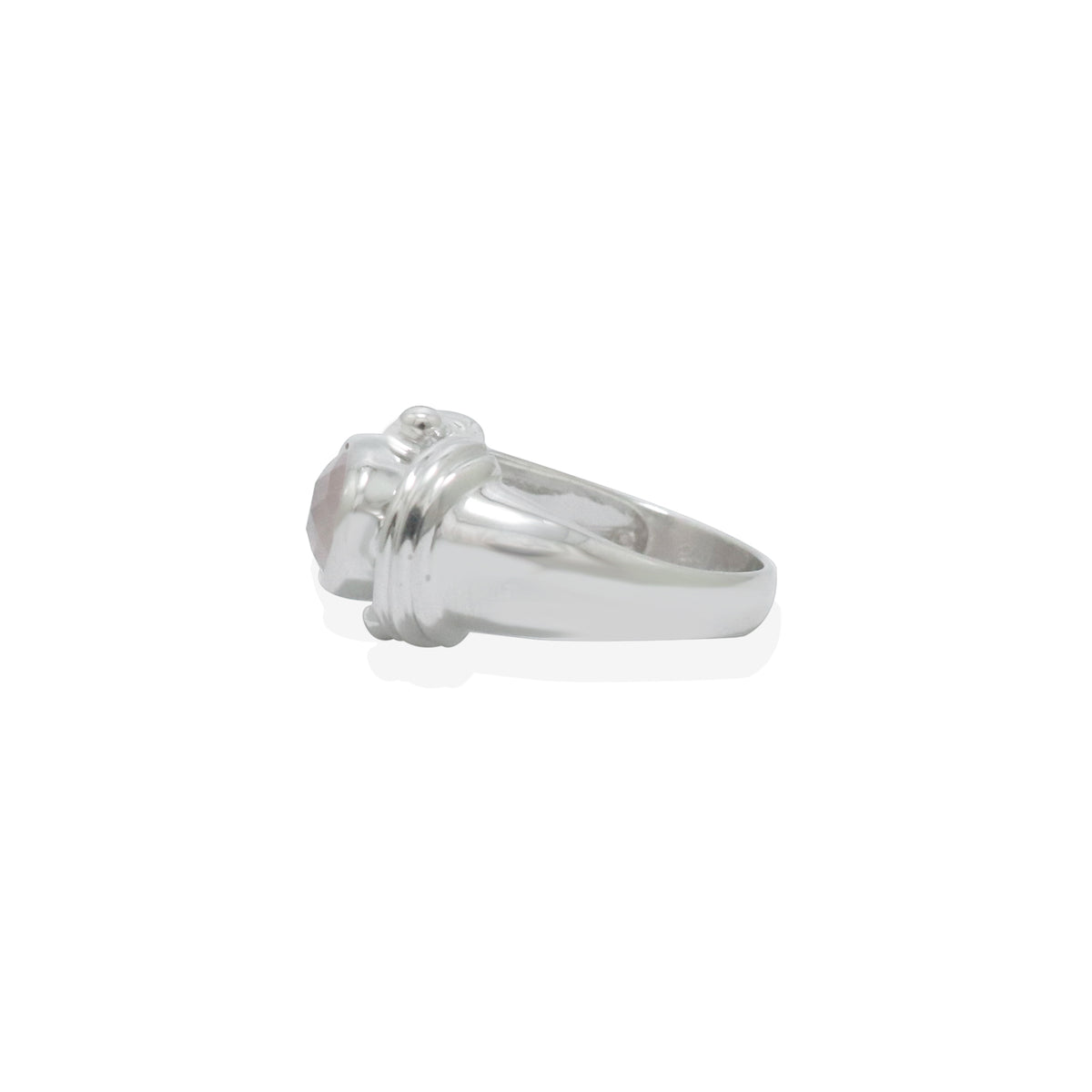 Charming Rose Quartz Ring