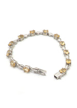 Delicate Citrine Gemstone Bracelet