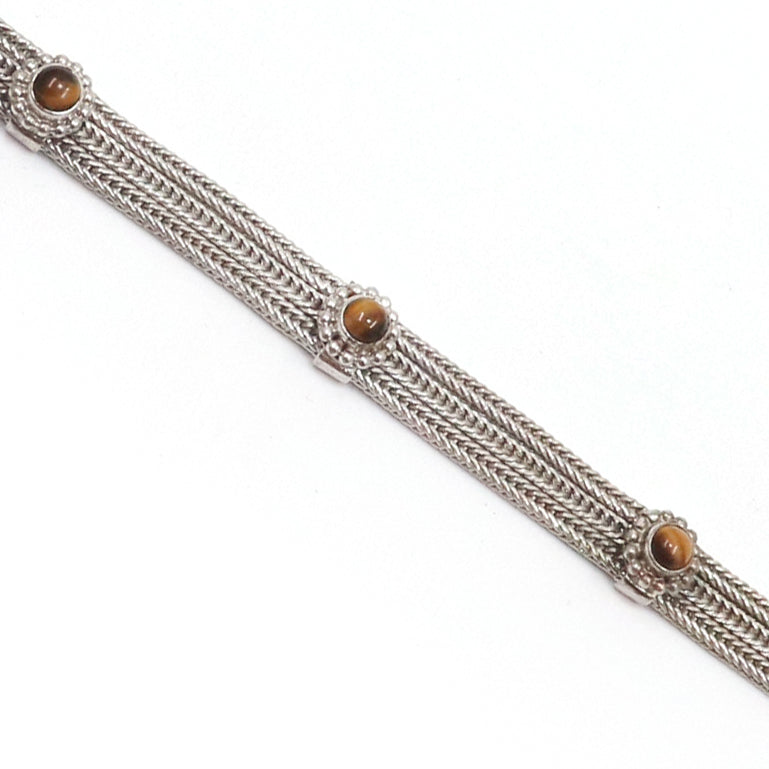Tiger Eye Gemstone Bracelet