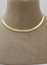 Italian Gold Plated Silver Chain Necklace