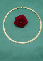 Italian Gold Plated Silver Chain Necklace