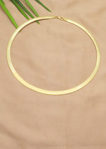 Italian Gold Plated Silver Chain Necklace