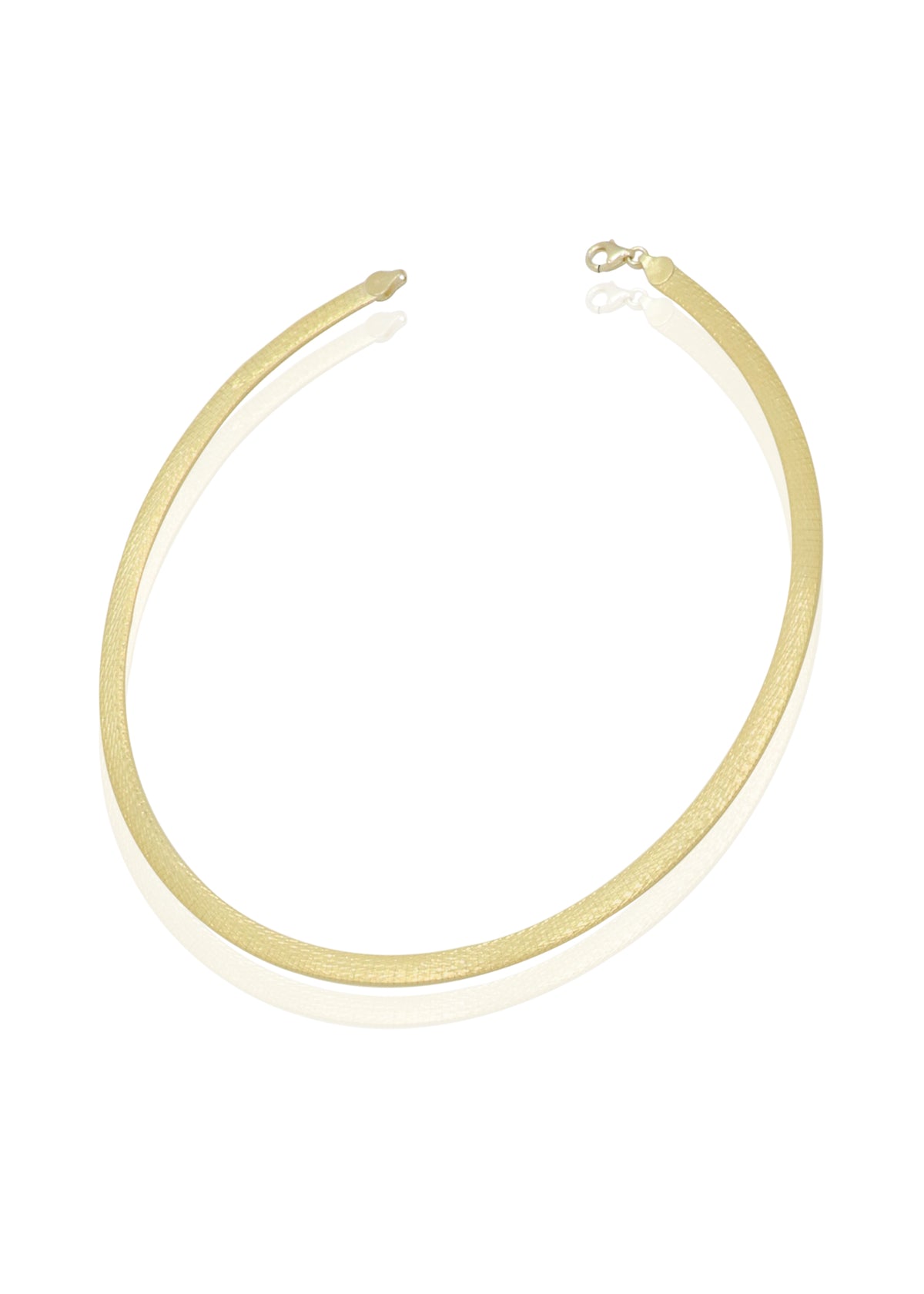 Italian Gold Plated Silver Chain Necklace