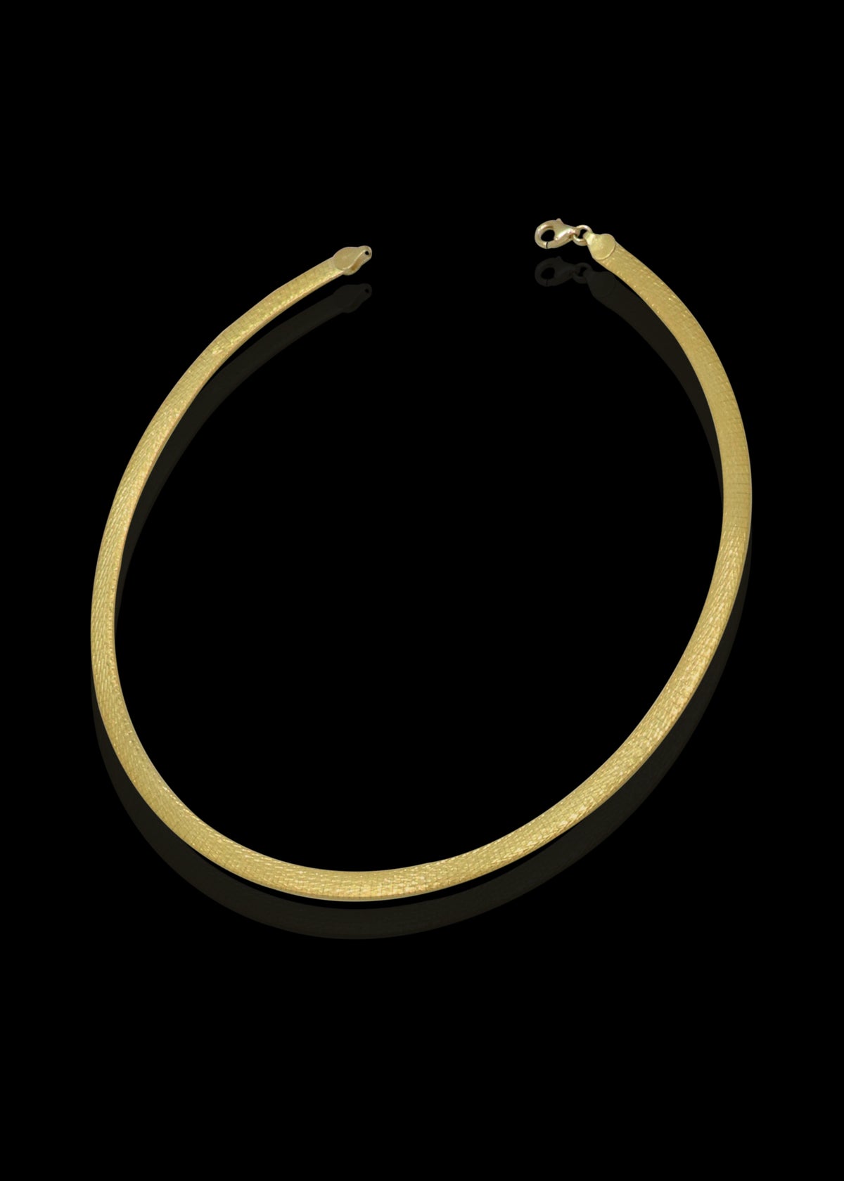 Italian Gold Plated Silver Chain Necklace