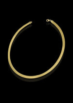 Italian Gold Plated Silver Chain Necklace