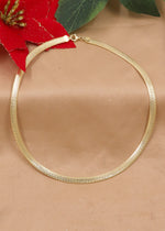 Italian Gold Plated Silver Chain Necklace
