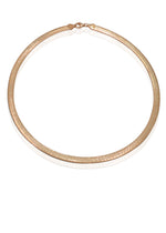 Italian Rose Gold Plated Silver Chain Necklace