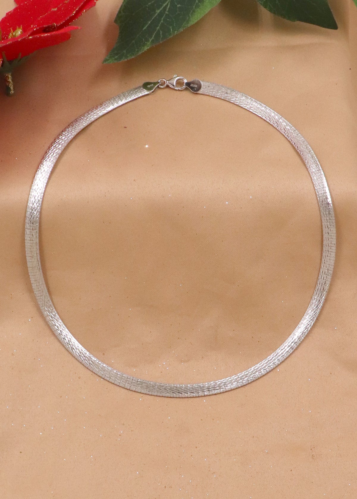 Classic Italian Sterling Silver Chain Necklace