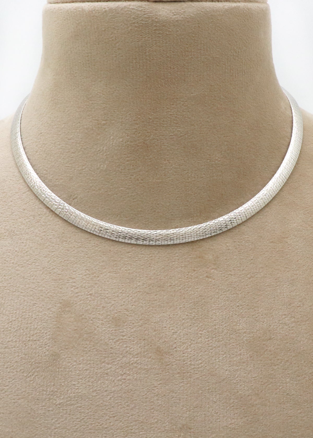 Classic Italian Sterling Silver Chain Necklace